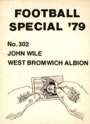 1978-79 Americana Football Special 79 #302 John Wile Back