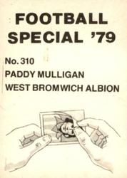 1978-79 Americana Football Special 79 #310 Paddy Mulligan Back