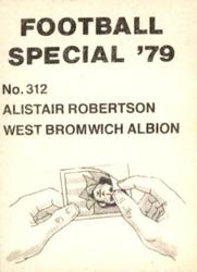 1978-79 Americana Football Special 79 #312 Alistair Robertson Back