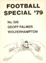 1978-79 Americana Football Special 79 #326 Geoff Palmer Back