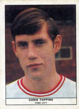 1969-70 Anglo Confectionery Football Quiz #9 Chris Topping Front