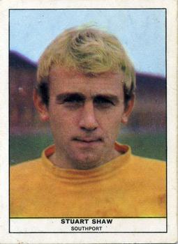 1969-70 Anglo Confectionery Football Quiz #16 Stuart Shaw Front