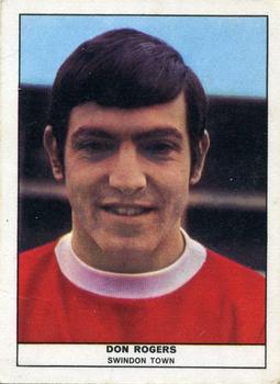 1969-70 Anglo Confectionery Football Quiz #17 Don Rogers Front