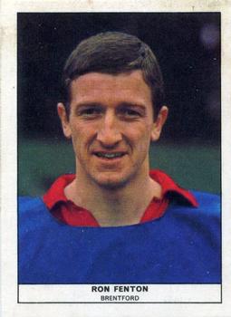 1969-70 Anglo Confectionery Football Quiz #19 Ron Fenton Front