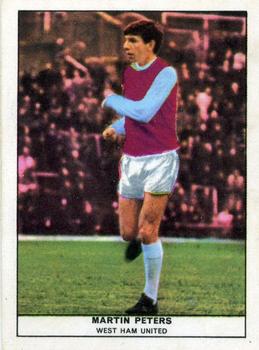 1969-70 Anglo Confectionery Football Quiz #43 Martin Peters Front