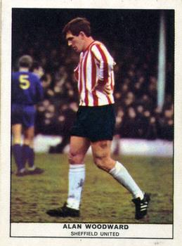 1969-70 Anglo Confectionery Football Quiz #48 Alan Woodward Front