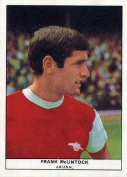 1969-70 Anglo Confectionery Football Quiz #68 Frank McLintock Front