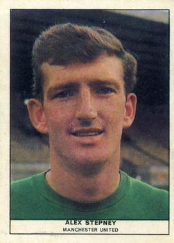 1969-70 Anglo Confectionery Football Quiz #72 Alex Stepney Front