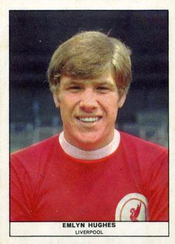 1969-70 Anglo Confectionery Football Quiz #74 Emlyn Hughes Front