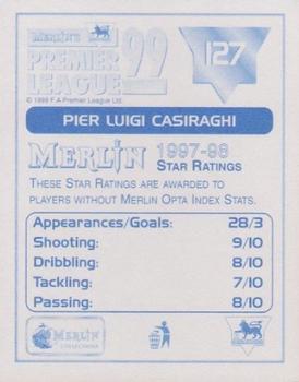 1998-99 Merlin Premier League 99 #127 Pier Luigi Casiraghi Back