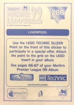 1998-99 Merlin Premier League 99 #286 Team 1 Back