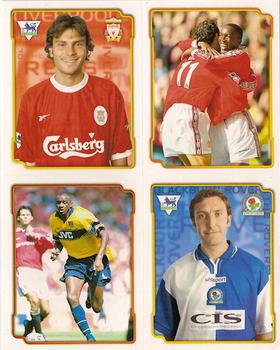 1998-99 Merlin Premier League 99 #NNO Sticker Sheet Front