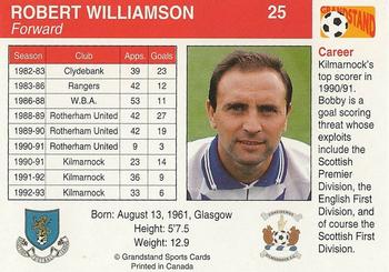 1993-94 Grandstand Footballers #25 Robert Williamson Back