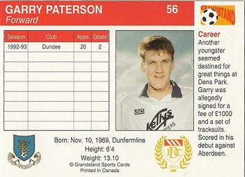 1993-94 Grandstand Footballers #56 Gary Paterson Back
