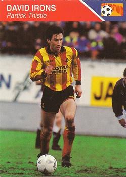 1993-94 Grandstand Footballers #135 David Irons Front