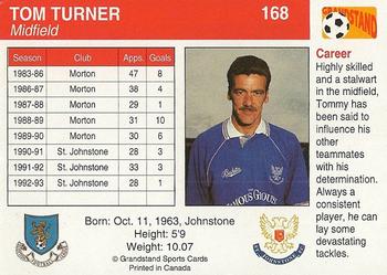 1993-94 Grandstand Footballers #168 Tom Turner Back