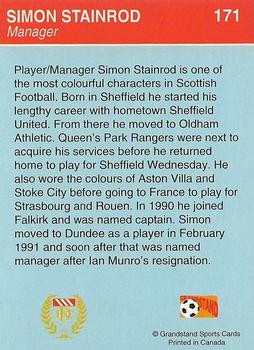 1993-94 Grandstand Footballers #171 Simon Stainrod Back