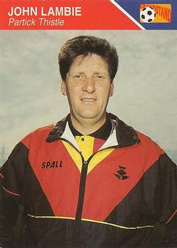 1993-94 Grandstand Footballers #177 John Lambie Front