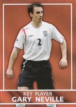 2005 Topps England - Red Foil #S2 Gary Neville Front