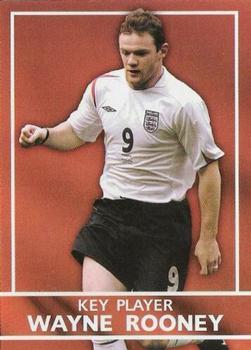 2005 Topps England - Red Foil #S9 Wayne Rooney Front