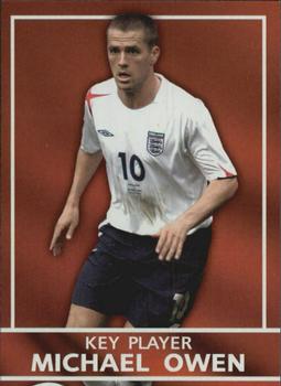 2005 Topps England - Red Foil #S10 Michael Owen Front