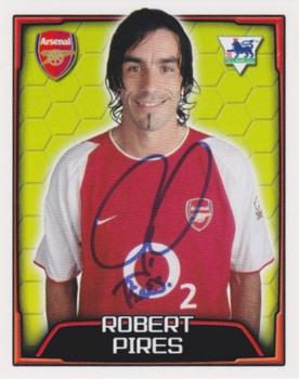 2003-04 Merlin F.A. Premier League 2004 #23 Robert Pires Front