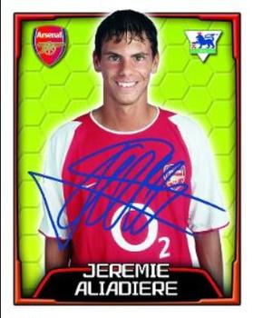 2003-04 Merlin F.A. Premier League 2004 #26 Jeremie Aliadiere Front