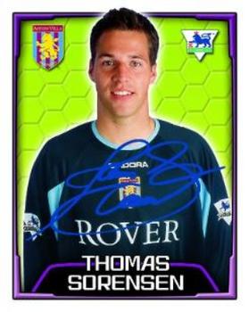 2003-04 Merlin F.A. Premier League 2004 #35 Thomas Sorensen Front