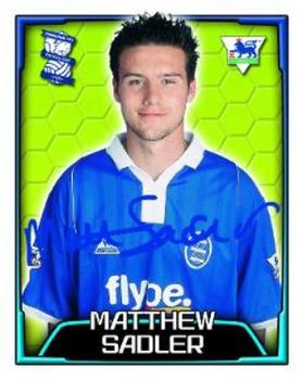 2003-04 Merlin F.A. Premier League 2004 #66 Mathew Sadler Front