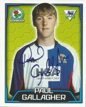 2003-04 Merlin F.A. Premier League 2004 #112 Paul Gallagher Front