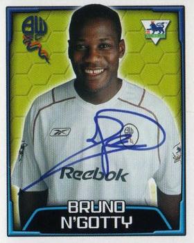 2003-04 Merlin F.A. Premier League 2004 #128 Bruno N'Gotty Front