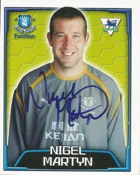 2003-04 Merlin F.A. Premier League 2004 #204 Nigel Martyn Front