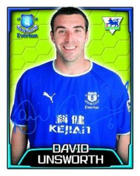 2003-04 Merlin F.A. Premier League 2004 #209 David Unsworth Front