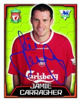 2004 Merlin's F.A. Premier League #333 Jamie Carragher Front