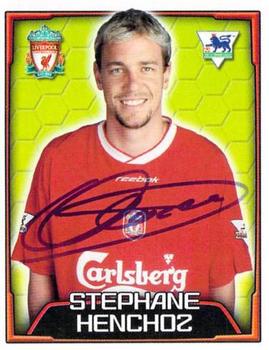 2003-04 Merlin F.A. Premier League 2004 #335 Stephane Henchoz Front