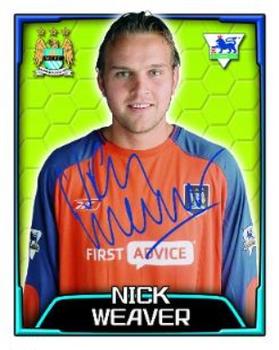 2003-04 Merlin F.A. Premier League 2004 #360 Nicky Weaver Front