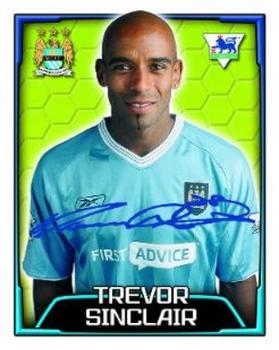2003-04 Merlin F.A. Premier League 2004 #374 Trevor Sinclair Front