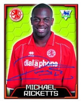 2003-04 Merlin F.A. Premier League 2004 #438 Michael Ricketts Front