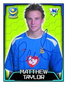2003-04 Merlin F.A. Premier League 2004 #480 Matthew Taylor Front