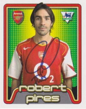 2004-05 Merlin F.A. Premier League 2005 #20 Robert Pires Front