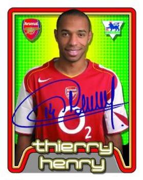 2004-05 Merlin F.A. Premier League 2005 #24 Thierry Henry Front