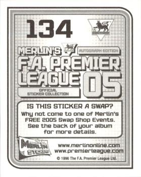 2004-05 Merlin F.A. Premier League 2005 #134 Gary Speed Back