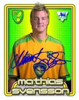 2004-05 Merlin F.A. Premier League 2005 #457 Mathias Svensson Front