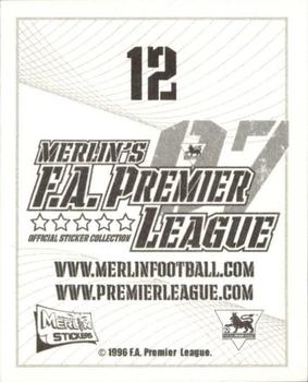 2006-07 Merlin F.A. Premier League 2007 #12 Lauren Back