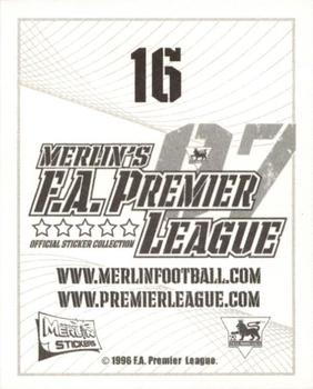 2006-07 Merlin F.A. Premier League 2007 #16 Justin Hoyte Back
