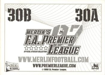 2006-07 Merlin F.A. Premier League 2007 #30 Kit Back