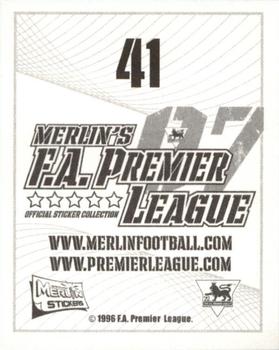 2006-07 Merlin F.A. Premier League 2007 #41 Gareth Barry Back