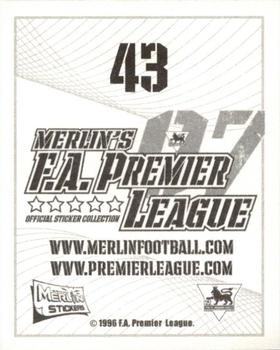 2006-07 Merlin F.A. Premier League 2007 #43 Gavin McCann Back