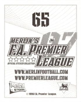 2006-07 Merlin F.A. Premier League 2007 #65 Andre Ooijer Back