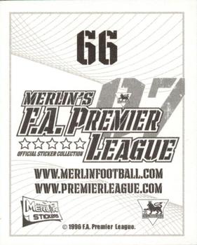 2006-07 Merlin F.A. Premier League 2007 #66 Tugay Back